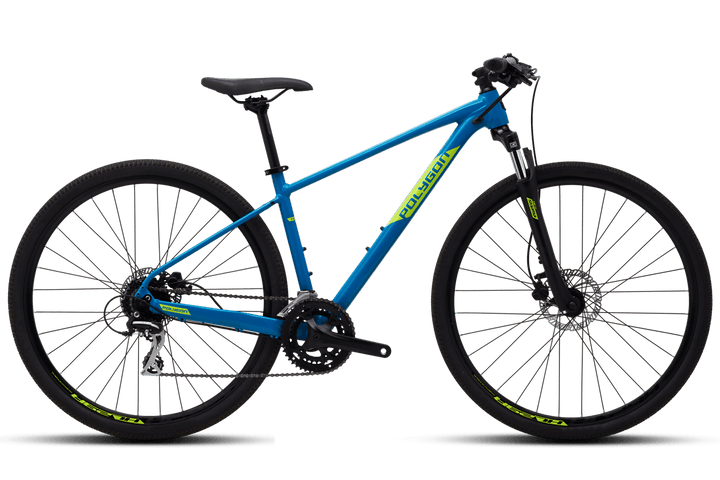 Polygon Heist X2 (Blue/Green) - BUMSONTHESADDLE