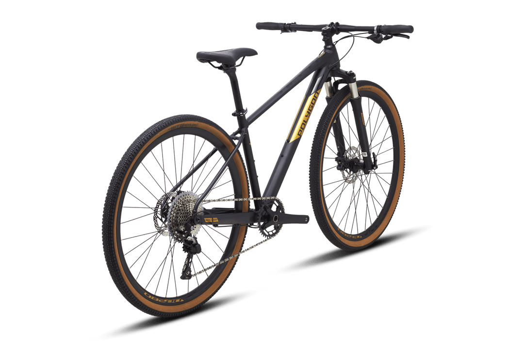 Polygon Heist X7 (Black/Gold) – BUMSONTHESADDLE - Main Image