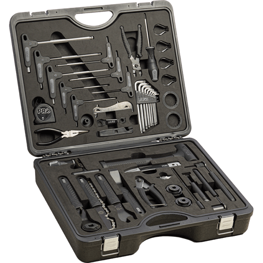 PRO Bike Gear Expert Toolbox Toolset (44 tools) - BUMSONTHESADDLE