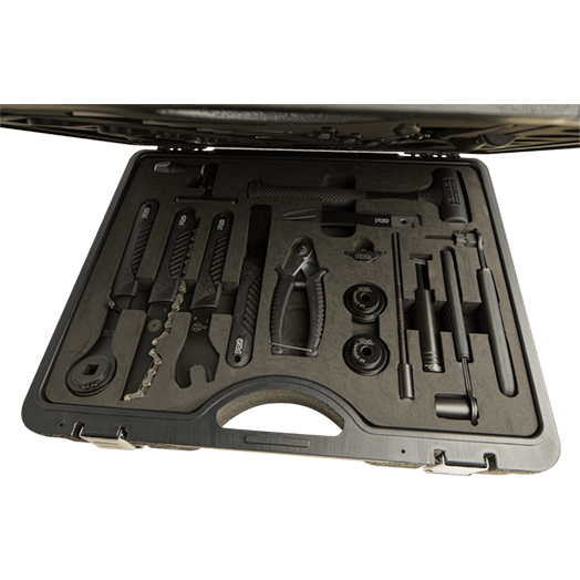 PRO Bike Gear Expert Toolbox Toolset (44 tools) - BUMSONTHESADDLE