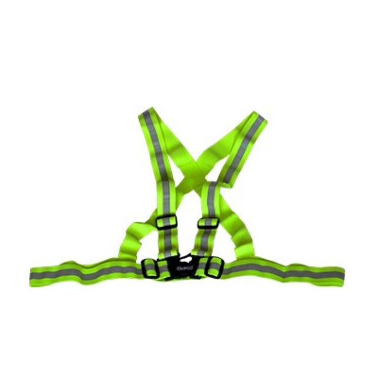 QuipCo Flash Hi Viz Suspenders (Fluorescent Green) - BUMSONTHESADDLE
