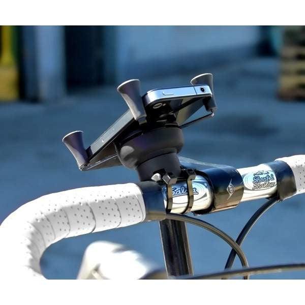 RAM Bicycle Mount With Universal X-Grip Phone Holder - BUMSONTHESADDLE