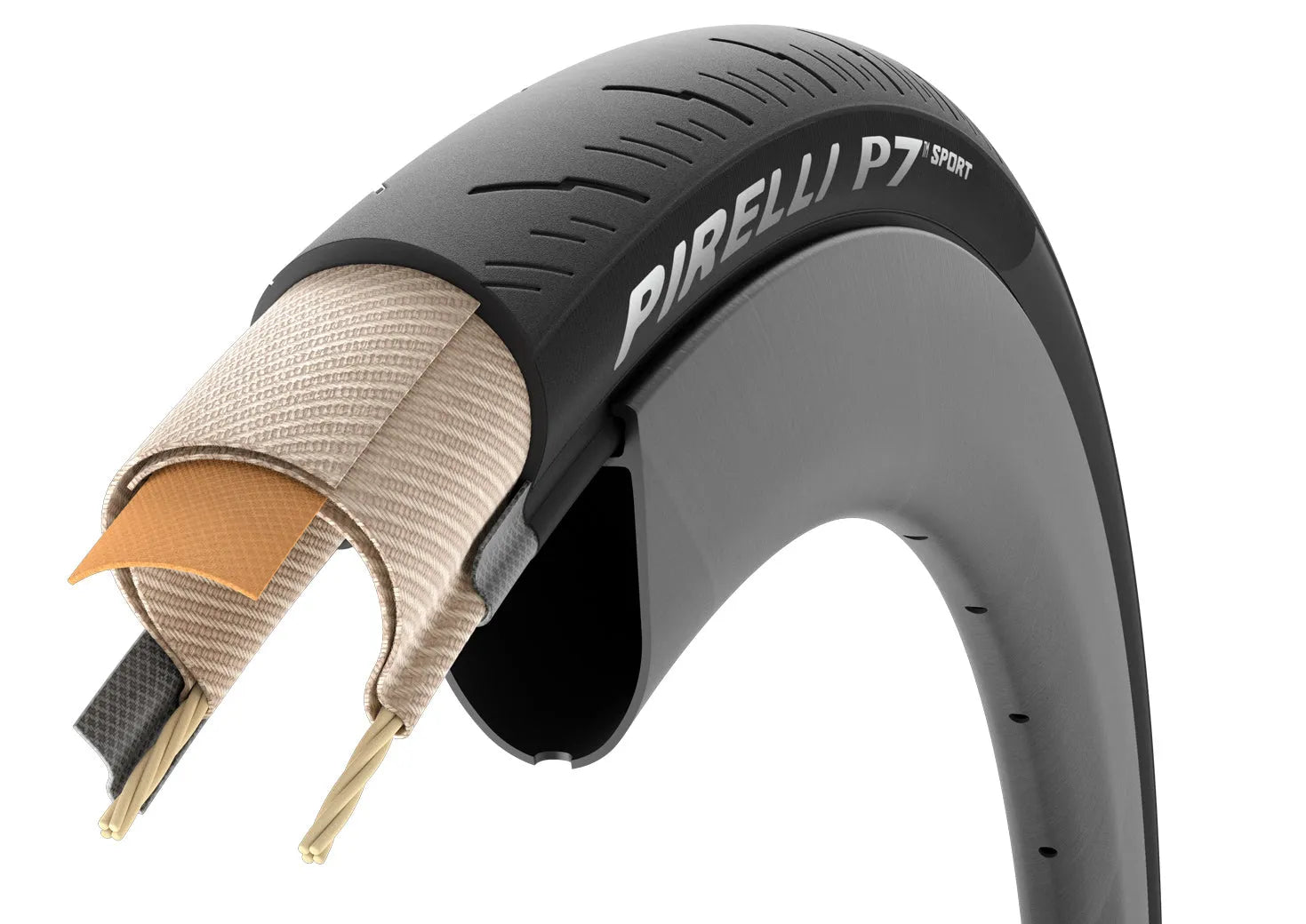[Open Box] Pirelli P7 Sport 700c Folding Tire (Black)