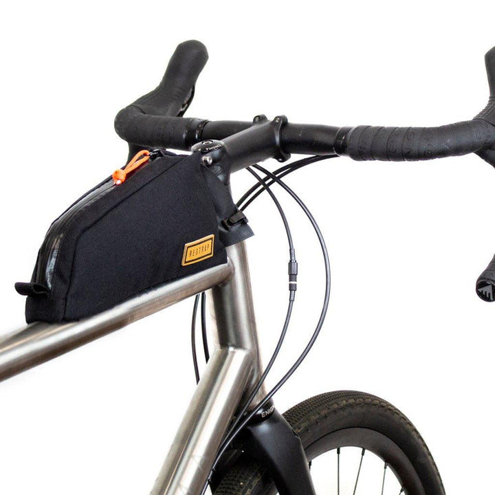 Restrap Bolt-on Top Tube Bag (Black) - BUMSONTHESADDLE