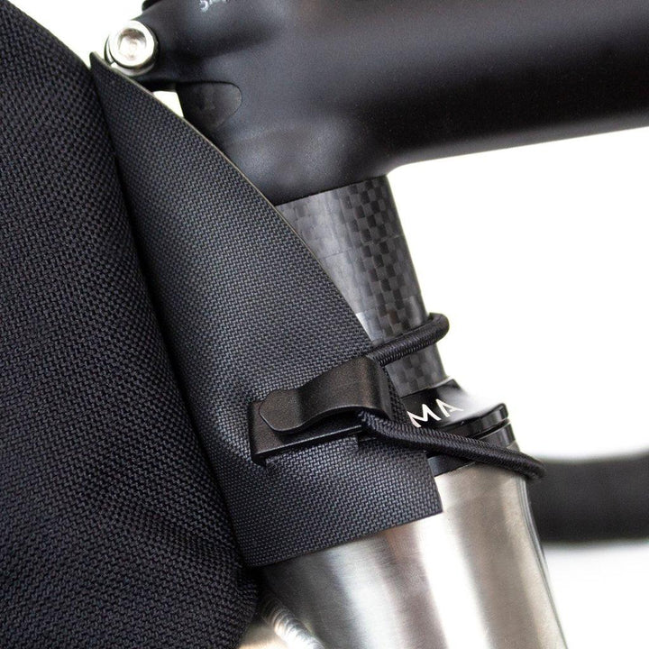 Restrap Bolt-on Top Tube Bag (Black) - BUMSONTHESADDLE