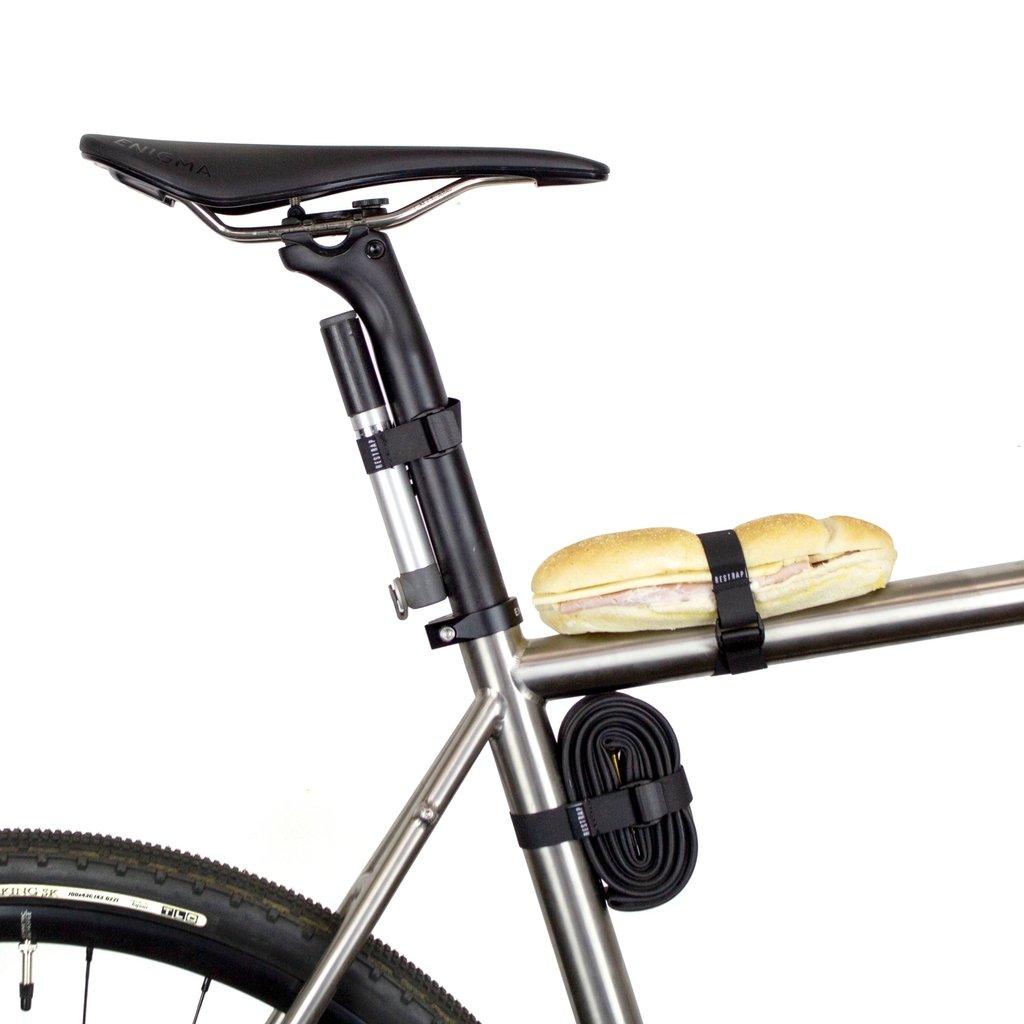 Restrap Fast Straps Pack of 2 (Black) - BUMSONTHESADDLE