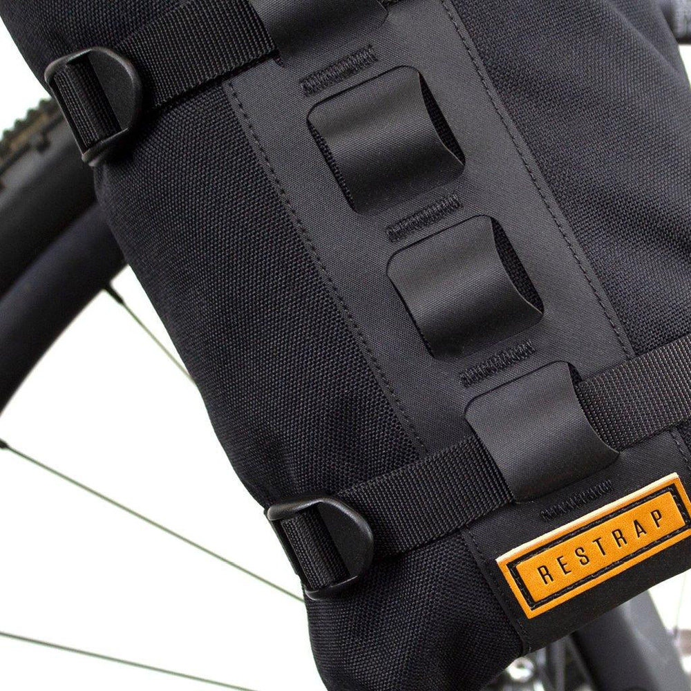 Restrap Fork Bag (Black) - BUMSONTHESADDLE
