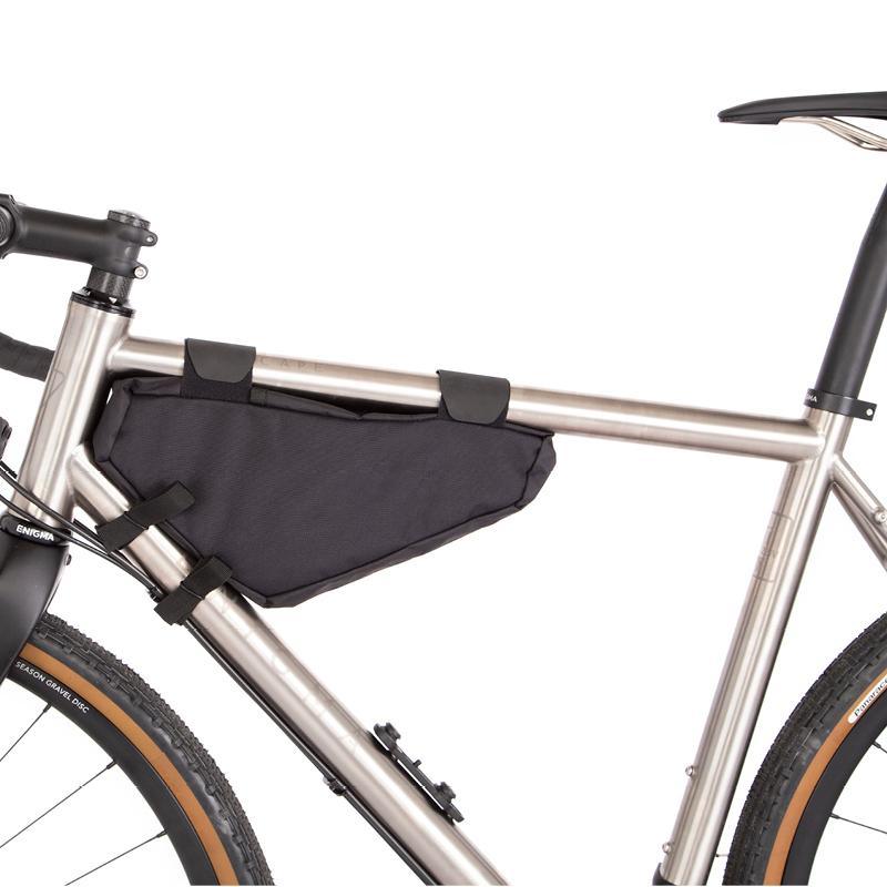 Restrap Frame Bag (Black) - BUMSONTHESADDLE