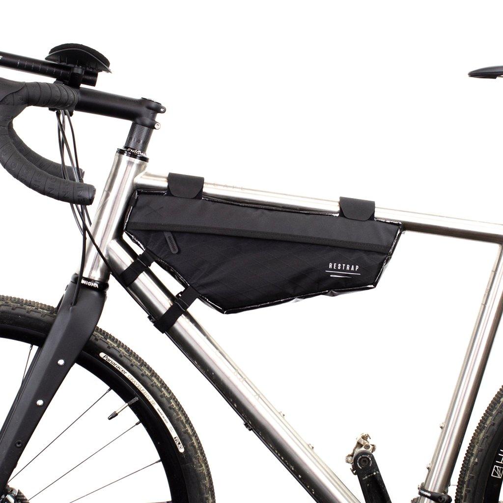 Restrap Race Frame Bag (Black) - BUMSONTHESADDLE