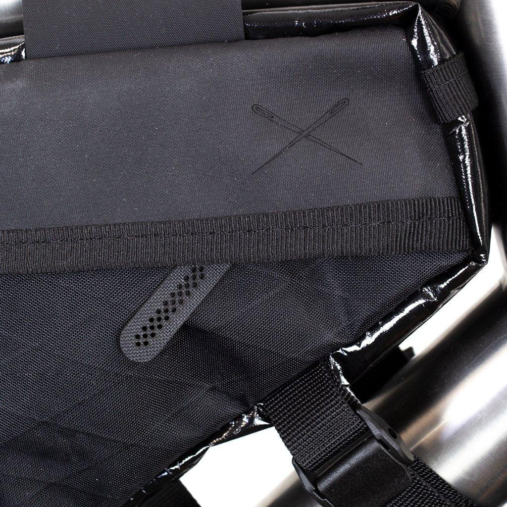 Restrap Race Frame Bag (Black) - BUMSONTHESADDLE