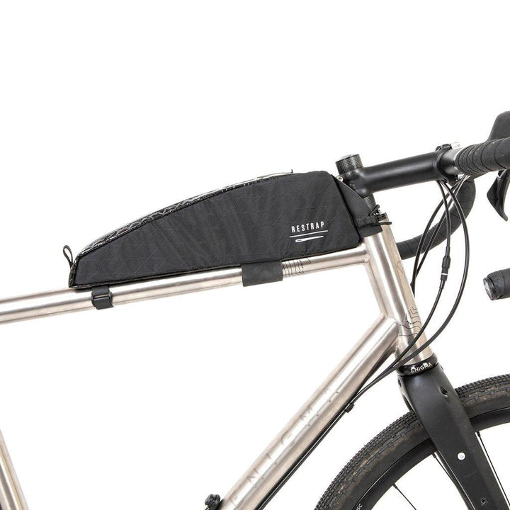 Restrap Race Top Tube Bag (Black) - BUMSONTHESADDLE