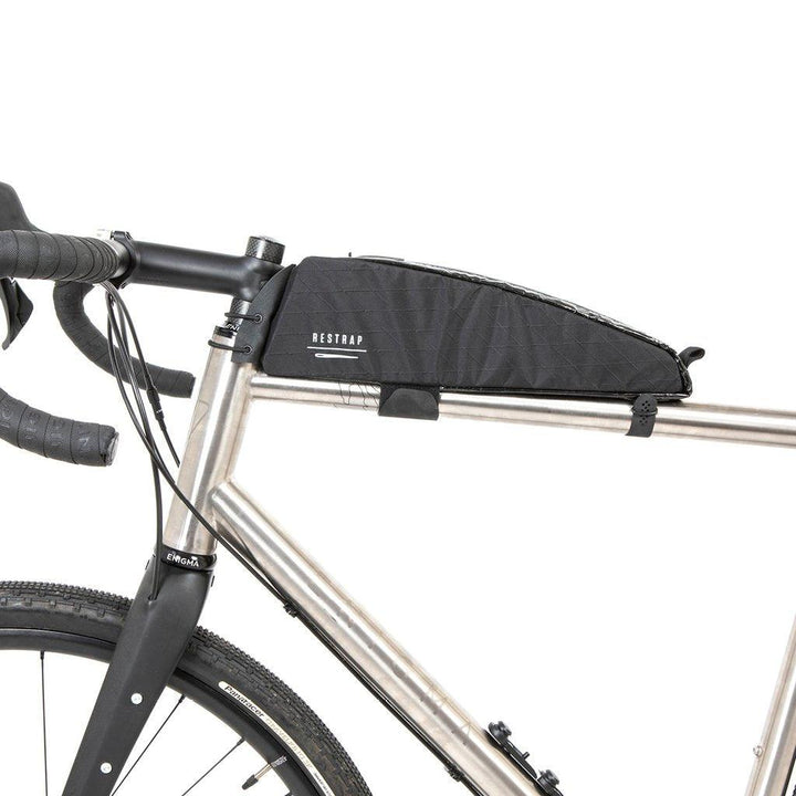 Restrap Race Top Tube Bag (Black) - BUMSONTHESADDLE