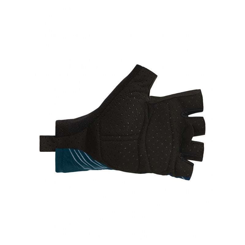 Santini Riga Unisex Cycling Gloves (Teal)