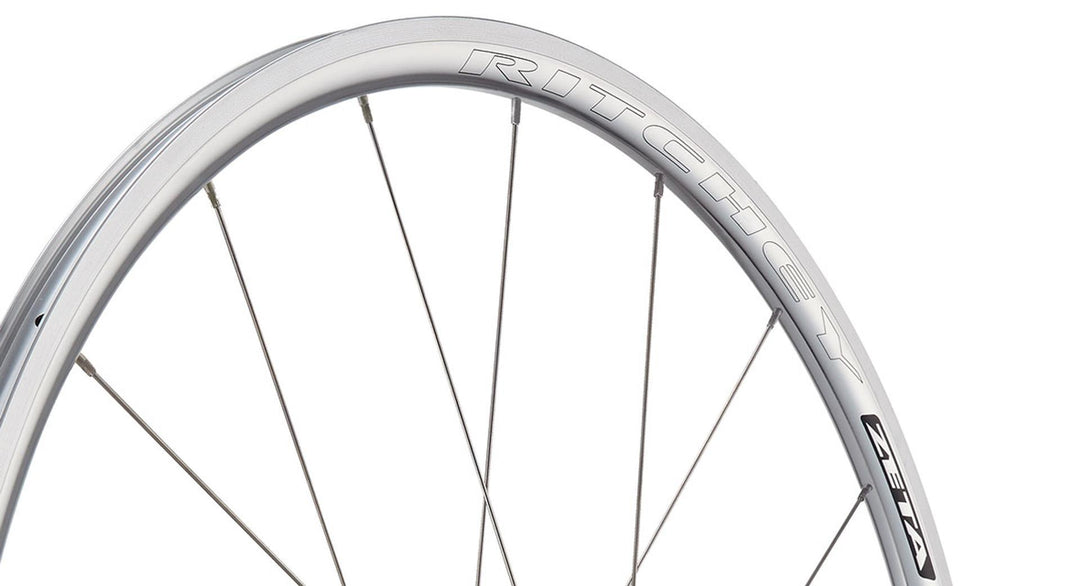 Ritchey Classic Zeta Aluminium Tubeless Ready Disc Brake Wheel - Shimano/Sram (Matte Metallic) - BUMSONTHESADDLE