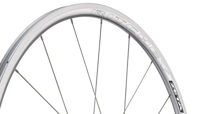 Ritchey Classic Zeta Aluminium Tubeless Ready Disc Brake Wheel - Shimano/Sram (Matte Metallic) - BUMSONTHESADDLE