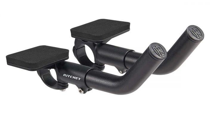 Ritchey Comp Mini Silver Clip-on Handlebar (BB Black) - BUMSONTHESADDLE