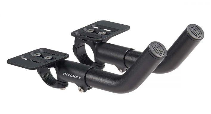 Ritchey Comp Mini Silver Clip-on Handlebar (BB Black) - BUMSONTHESADDLE