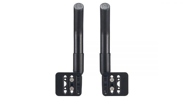 Ritchey Comp Mini Silver Clip-on Handlebar (BB Black) - BUMSONTHESADDLE