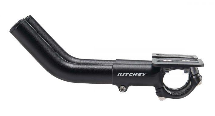 Ritchey Comp Mini Silver Clip-on Handlebar (BB Black) - BUMSONTHESADDLE