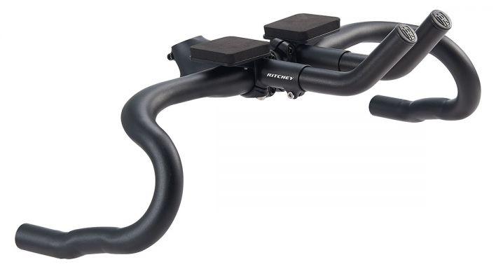 Ritchey Comp Mini Silver Clip-on Handlebar (BB Black) - BUMSONTHESADDLE