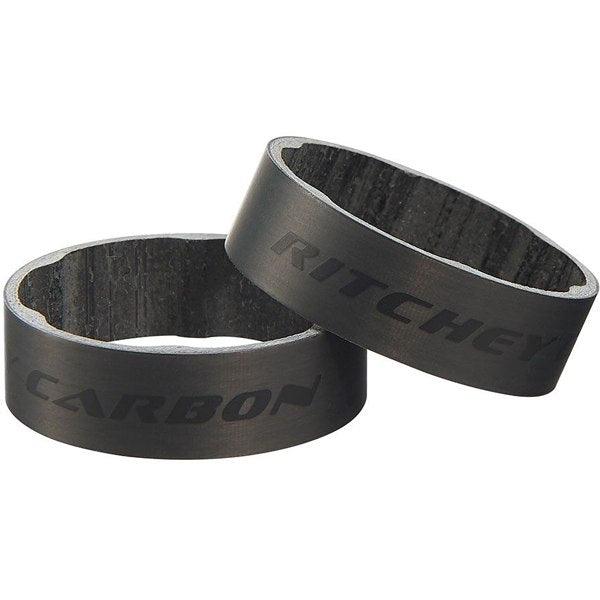 Ritchey WCS 3x5mm/3x10mm Carbon Spacer Set (Matte UD Carbon) - BUMSONTHESADDLE