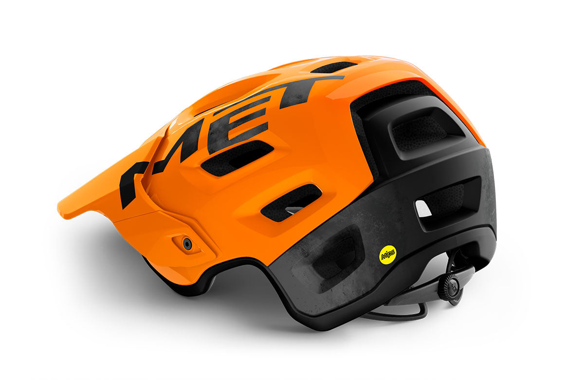 MET Roam MIPS CE MTB Cycling Helmet (Orange Black/Matt Gloss)