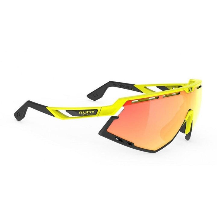 Rudy Project Defender Sport Sunglasses (Yellow Fluo/Multilaser Orange) - BUMSONTHESADDLE