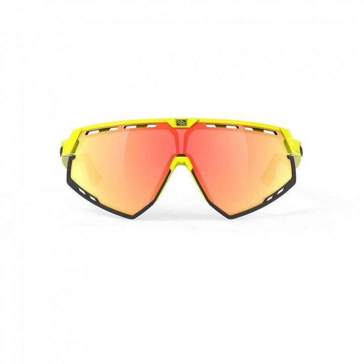 Rudy Project Defender Sport Sunglasses (Yellow Fluo/Multilaser Orange) - BUMSONTHESADDLE