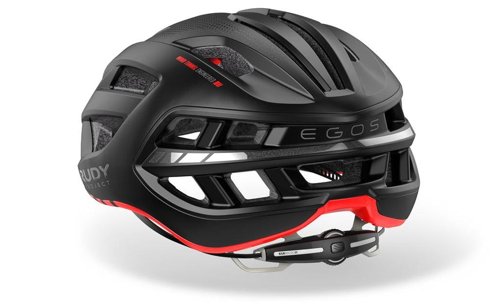 Rudy Project Egos Road Cycling Helmet (Black/Matte) - BUMSONTHESADDLE