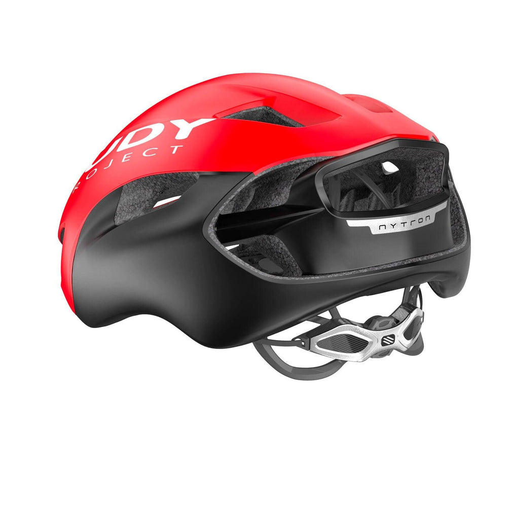 Rudy Project Nytron Road Cycling Helmet (Red/Black-Matte) - BUMSONTHESADDLE