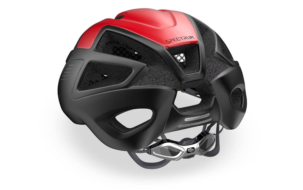 Rudy Project Spectrum Road Cycling Helmet (Red/Black-Matte) - BUMSONTHESADDLE