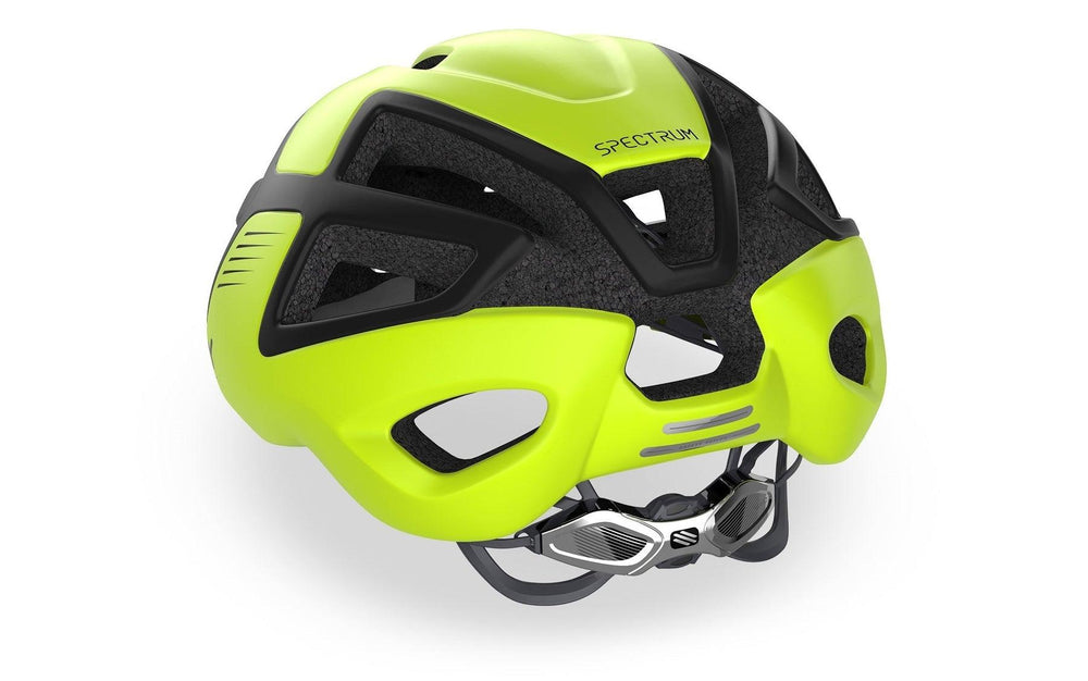 Rudy Project Spectrum Road Cycling Helmet (Yellow Fluo/Black-Matte) - BUMSONTHESADDLE