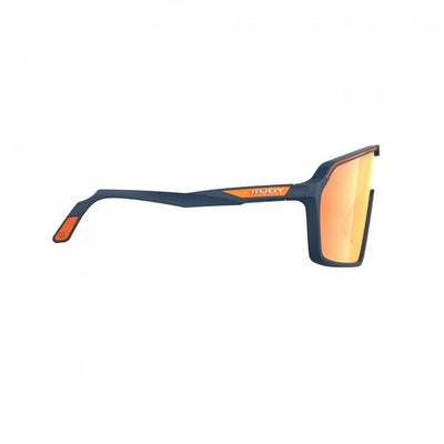 Rudy Project Spinshield Sport Sunglasses (Blue Navy Matte/Multilaser Orange)