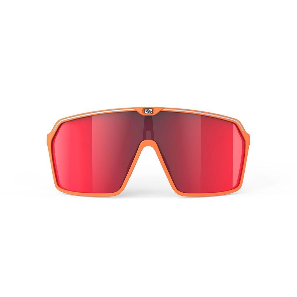 Rudy Project Spinshield Sport Sunglasses (Mandarin Fade/Coral Matte/Multilaser Red) - BUMSONTHESADDLE
