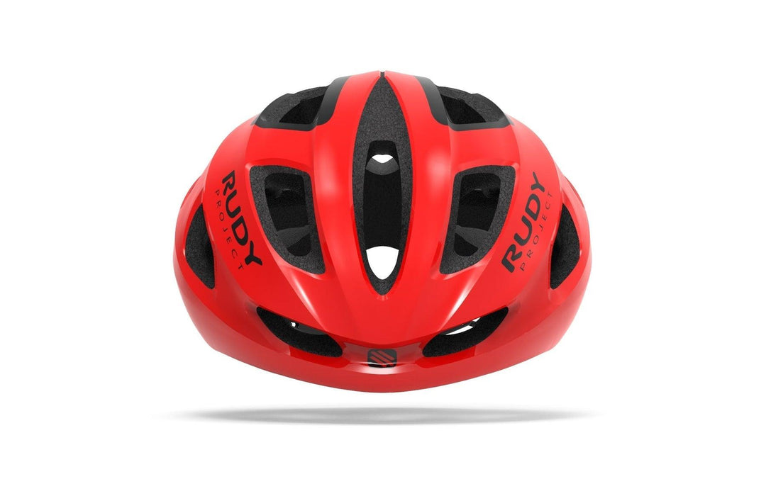 Rudy Project Strym Road Cycling Helmet (Red-Shiny) - BUMSONTHESADDLE