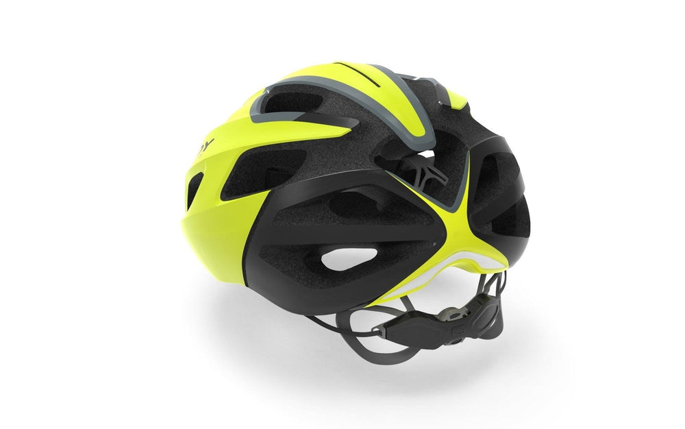 Rudy Project Strym Road Cycling Helmet (Yello Fluo-Shiny) - BUMSONTHESADDLE
