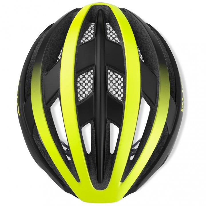 Rudy Project Venger Road Cycling Helmet (Yellow Fluo/Black/Matte) - BUMSONTHESADDLE