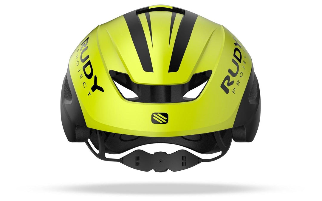 Rudy Project Volantis Road Cycling Helmet (Yellow Fluo/Black-Matte) - BUMSONTHESADDLE