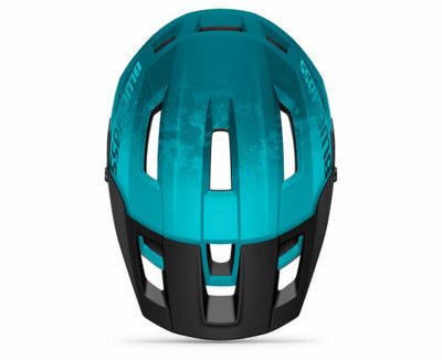 Bluegrass Rogue CE MTB Cycling Helmet (Petrol Blue/Matt)