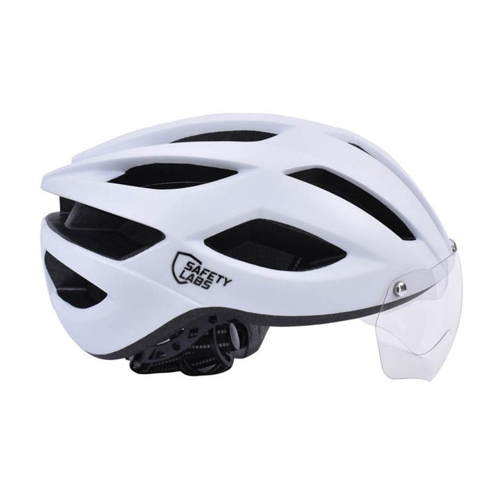 Safety Labs Expedo Road Cycling Helmet (Matte White) - BUMSONTHESADDLE