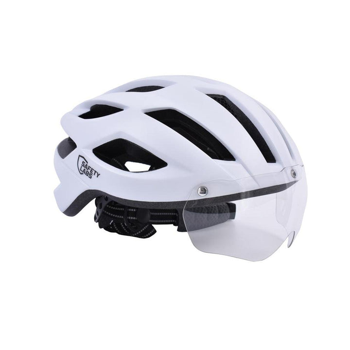 Safety Labs Expedo Road Cycling Helmet (Matte White) - BUMSONTHESADDLE