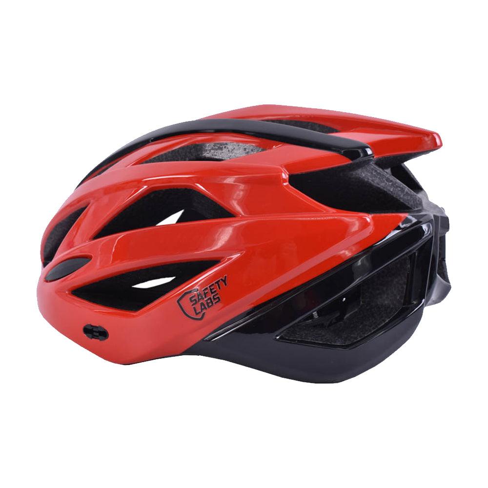 Safety Labs Juno Road Cycling Helmet (Red/Black) - BUMSONTHESADDLE