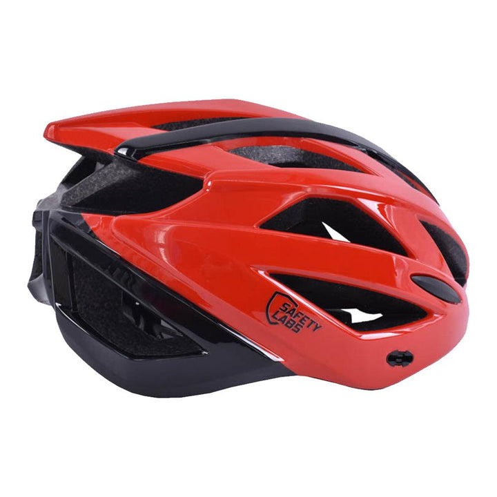 Safety Labs Juno Road Cycling Helmet (Red/Black) - BUMSONTHESADDLE