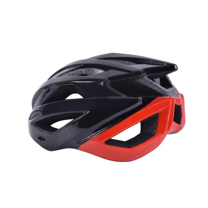 Safety Labs Juno Road Cycling Helmet (Shiny Black/Red) - BUMSONTHESADDLE