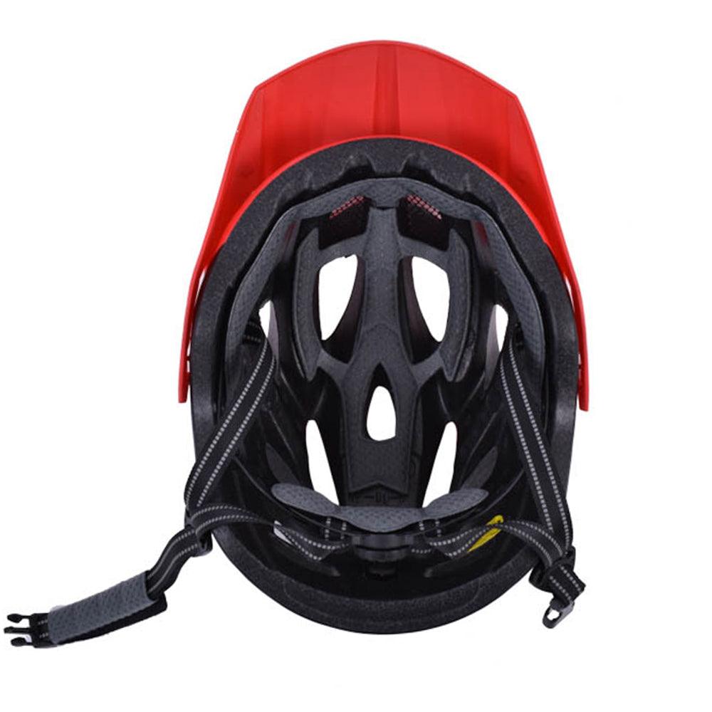 Safety Labs Vox MTB Cycling Helmet (Matte Black/Red) - BUMSONTHESADDLE