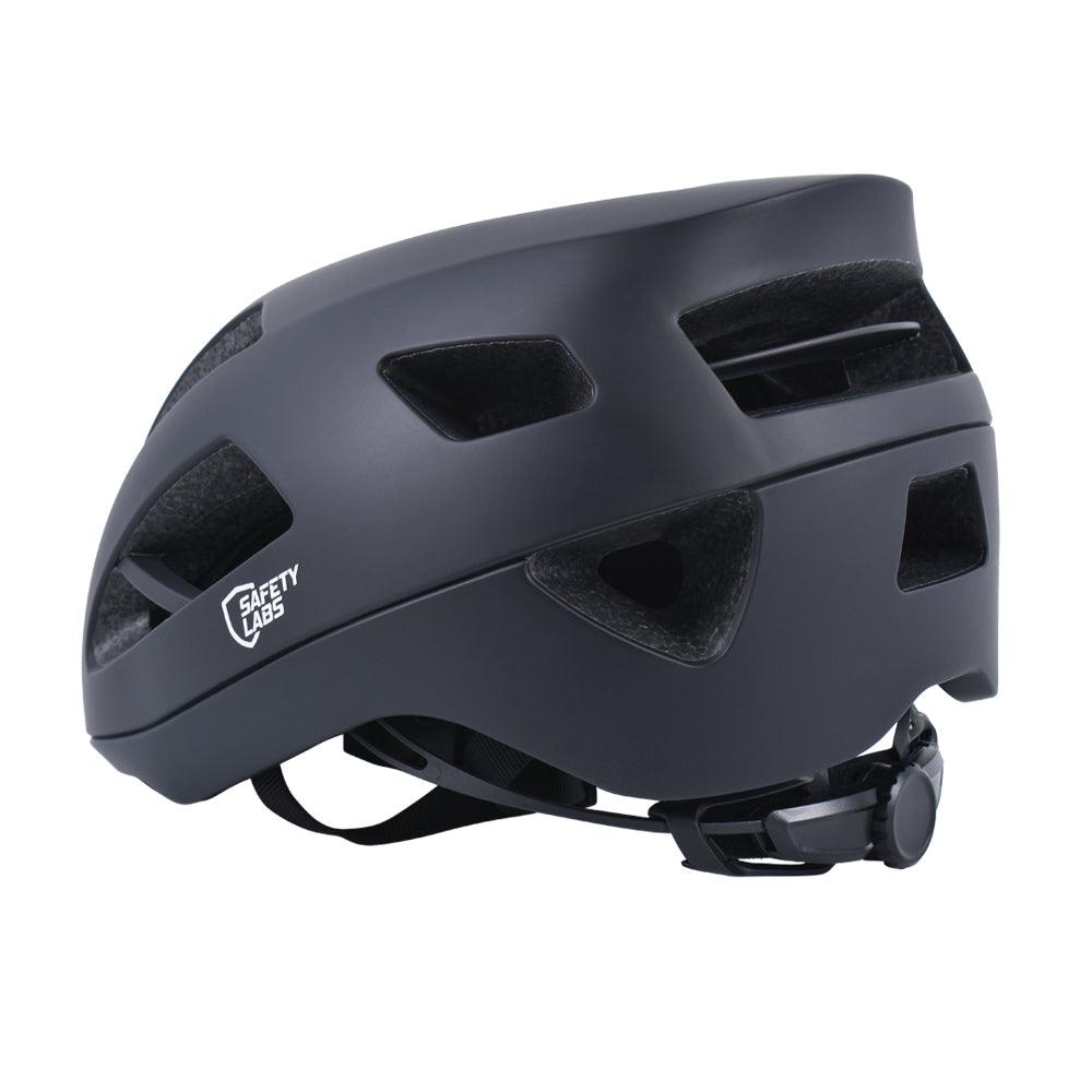 Safety Labs X-Eros Road Cycling Helmet (Matte Black) - BUMSONTHESADDLE