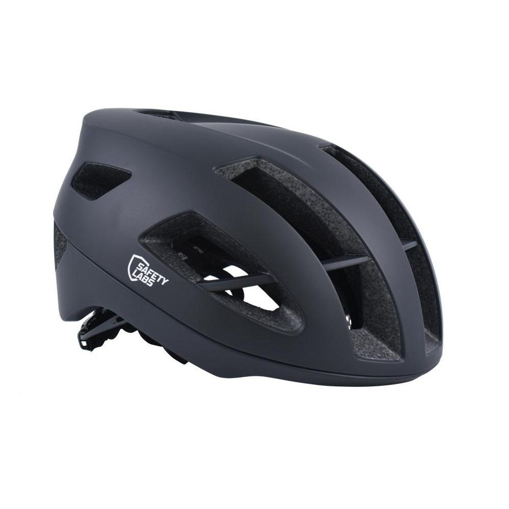 Safety Labs X-Eros Road Cycling Helmet (Matte Black) - BUMSONTHESADDLE