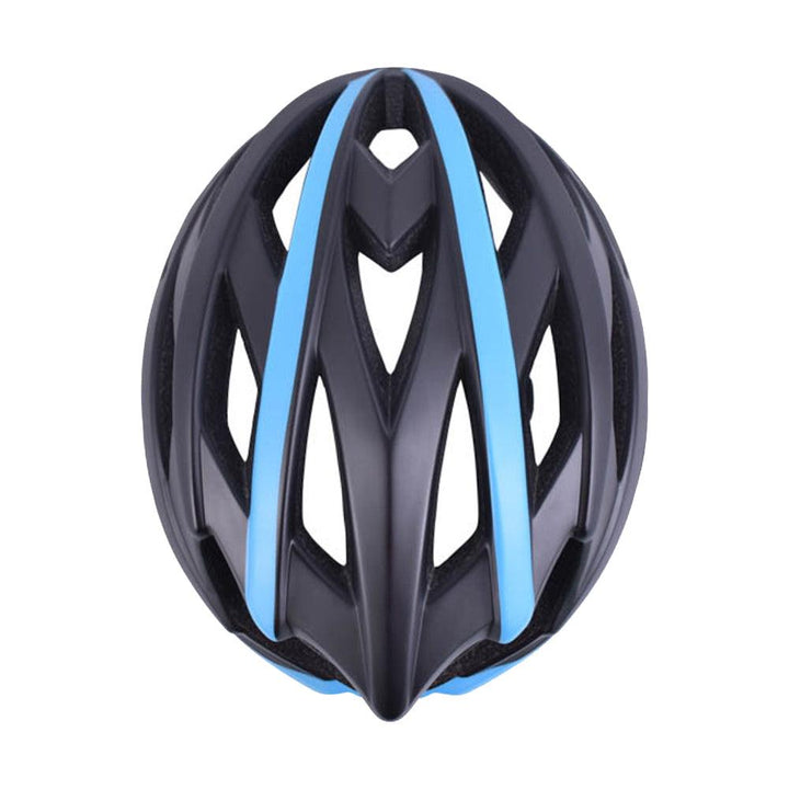 Safety Labs Xeno Road Cycling Helmet (Matte Black/Blue) - BUMSONTHESADDLE