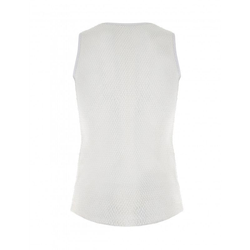 Santini Alpha Winter Mens Cycling Baselayer (White) - BUMSONTHESADDLE