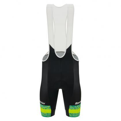 Santini Australia Team Mens Cycling Bibshorts (Black) - BUMSONTHESADDLE